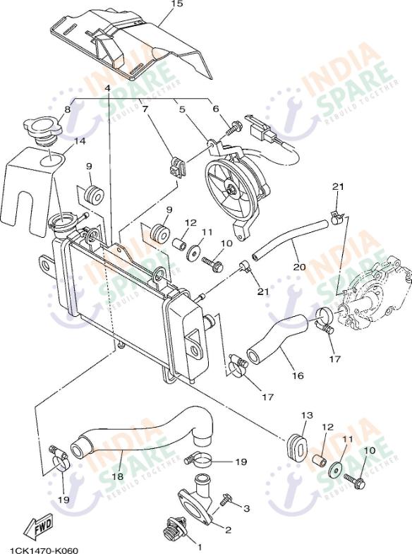 RADIATOR & HOSE